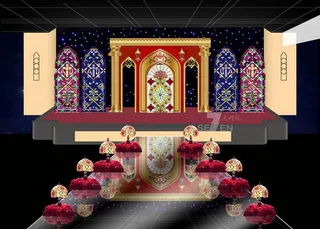 婚礼效果图图片