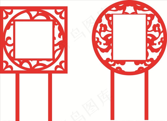 铁艺造型图片cdr矢量模版下载