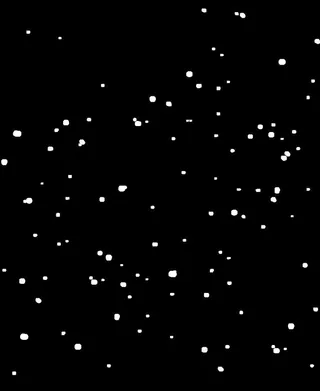 飘落的星星点点雪花图片