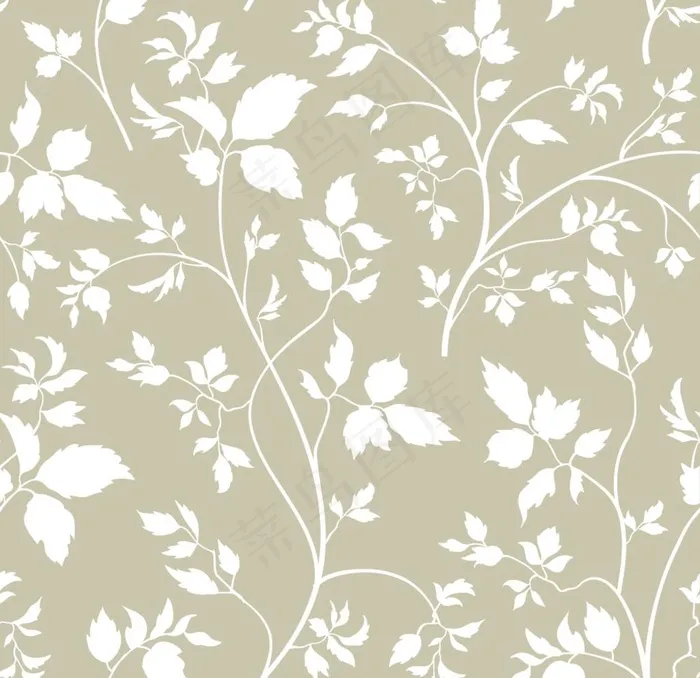 花枝布纹图案图片psd模版下载