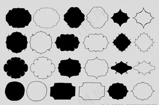 花纹 边框 花边 矢量 中式图片