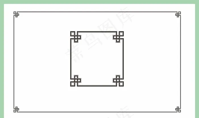 边角 边框 方框 边框素材图片cdr矢量模版下载
