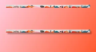 四川成都天府建筑剪影插画图片