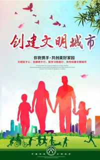 创建文明城市图片