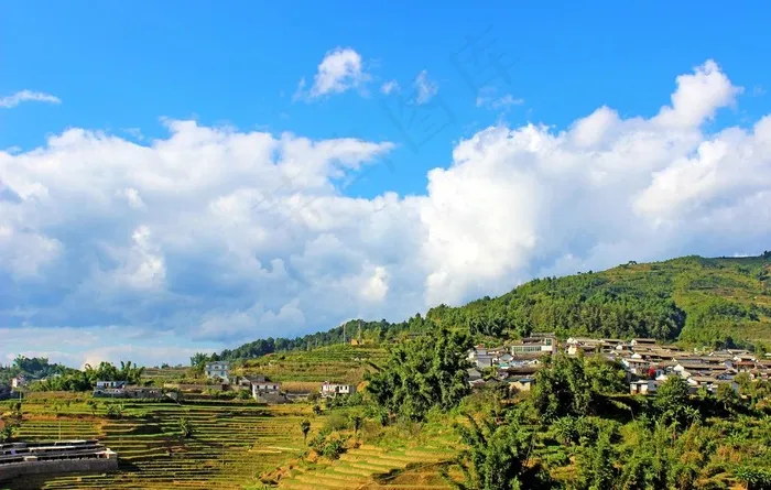 云南勐腊山区风光图片