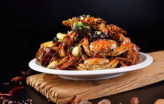 香辣蟹图片