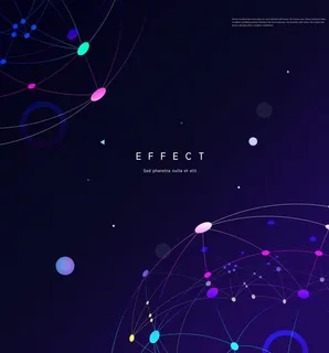 霓虹灯炫彩装饰线条图片