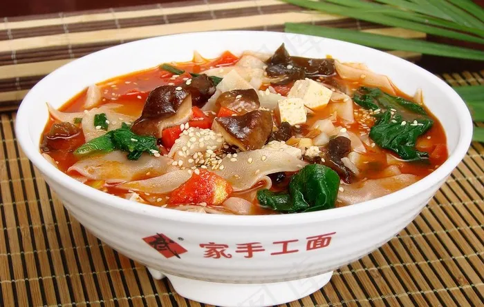 旗花面图片