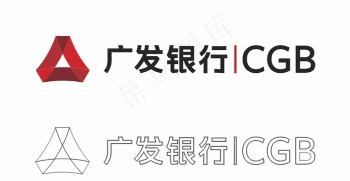 广发银行矢量图图片