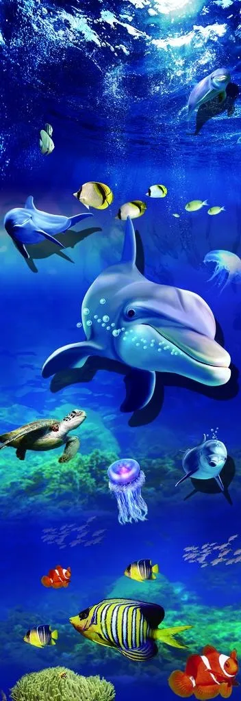 3D海洋馆  海鲜店图片(4724X12598(DPI:80))psd模版下载