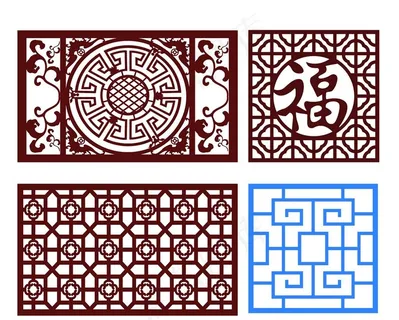 雕刻花纹 镂空花纹图片