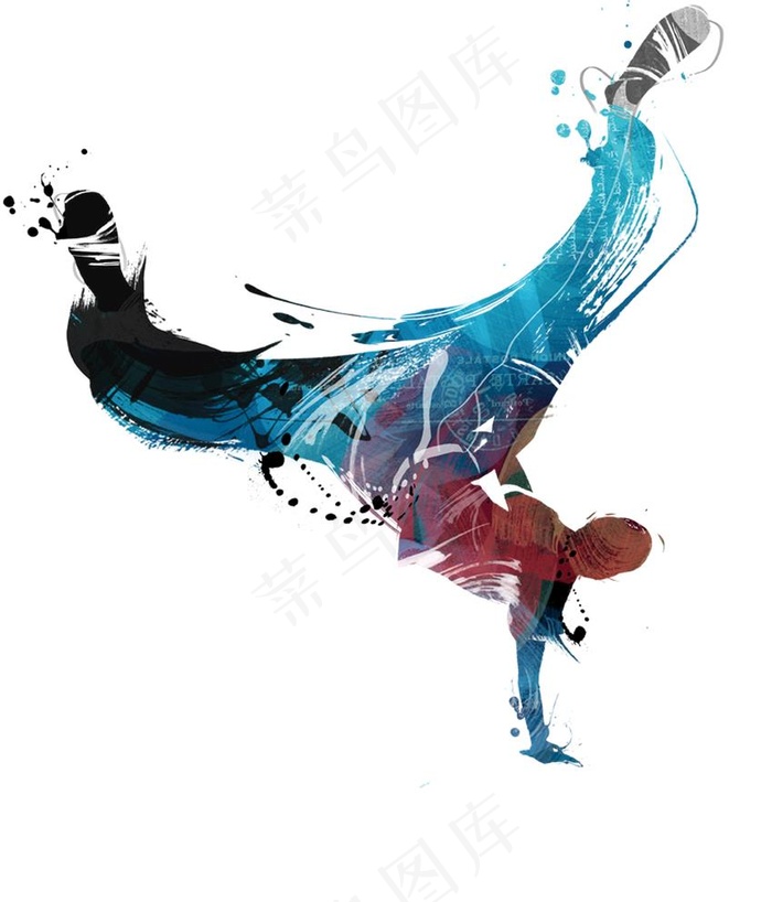 街舞素材图片(4724X5697(DPI:72))psd模版下载