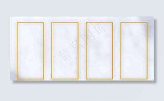 包装纸金边框图片