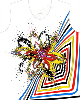 数码 印花  热转印   布匹图片