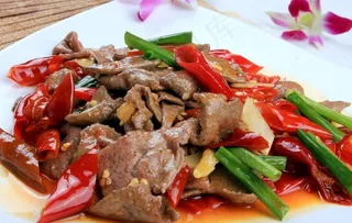 泡椒猪肝图片