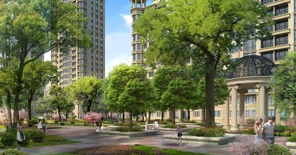 小区效果图图片