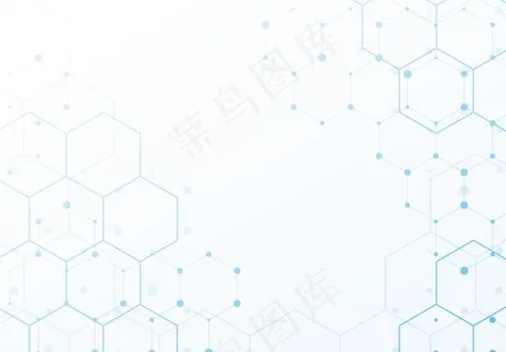 六边形科技背景图片