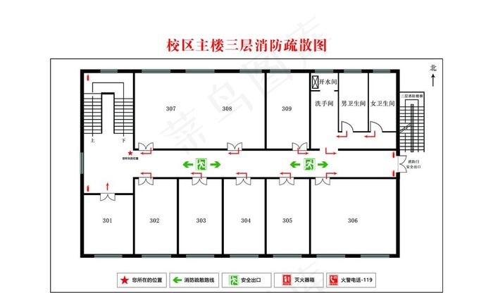 消防图图片psd模版下载