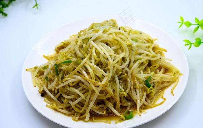 炒绿豆芽图片