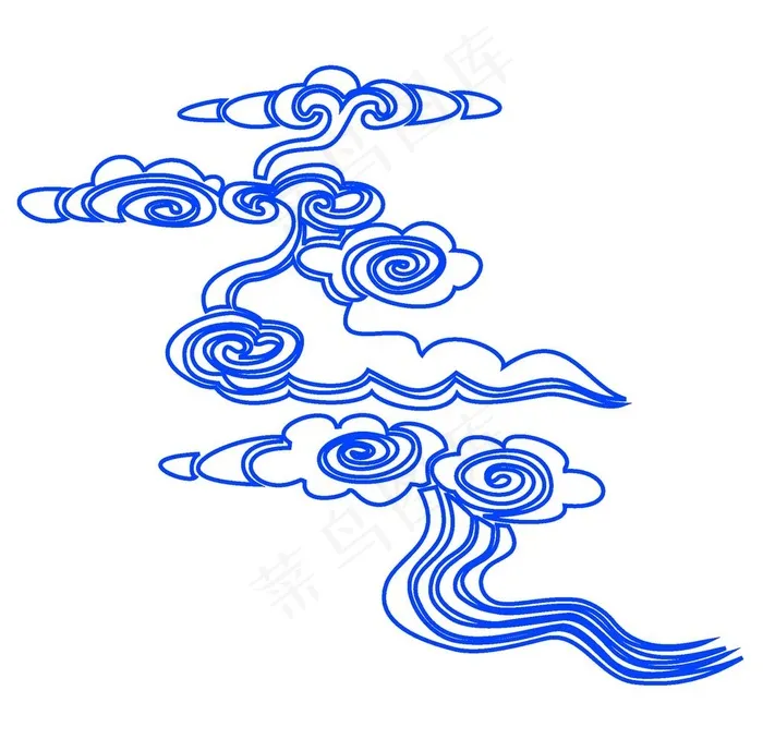 祥云图片ai矢量模版下载