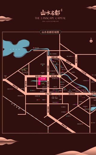 房地产区域图图片