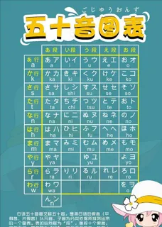 五十音图表图片
