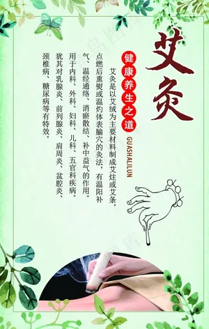 艾灸图片