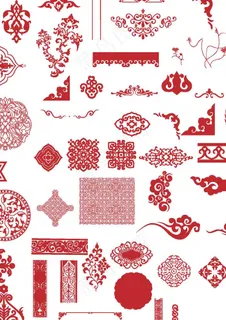 传统古典花纹图片