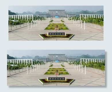 平果县广场图片