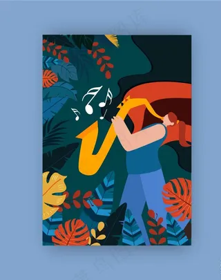 创意音乐海报图片