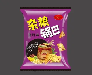 杂粮锅巴平面图及效果图图片