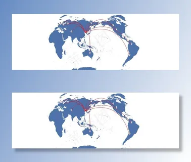 世界贸易分布图图片