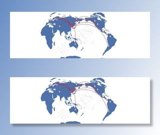 世界贸易分布图图片