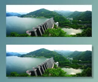 新中国第一坝 佛子岭水库图片