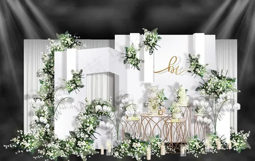 婚礼效果图图片