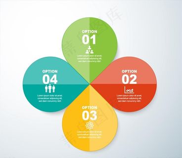 花瓣信息图表图片