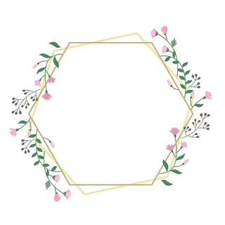 花卉边框母亲节素材