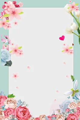 绿色清新感恩母亲节海报背景素材