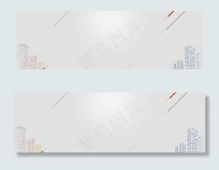科技淘宝灰色简约几何商务灰色办公电商商务海报背景长图