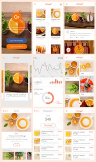 水果生鲜APP模板