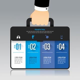 商务公文包信息图