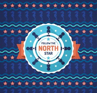 海星和海马背景