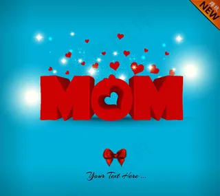 母亲节背景矢量