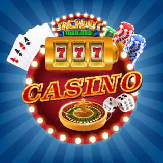 赌场霓虹灯招牌