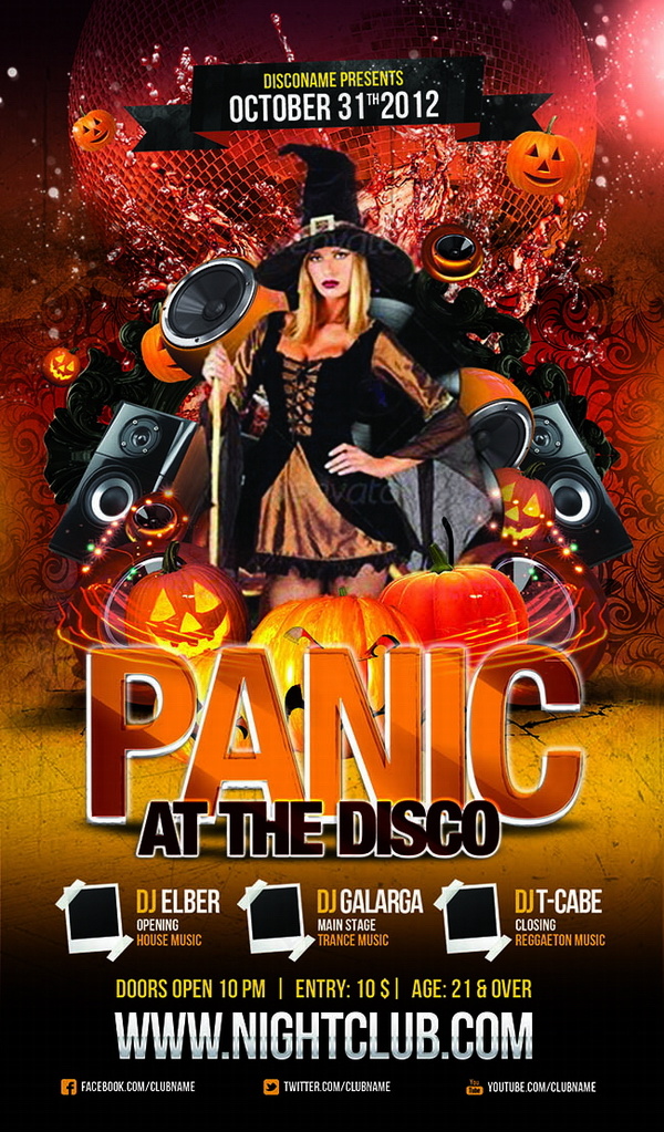 魔法派对酒吧海报