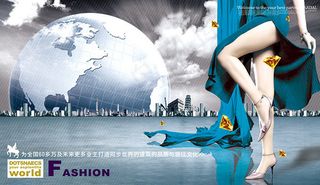 长腿美女地产海报