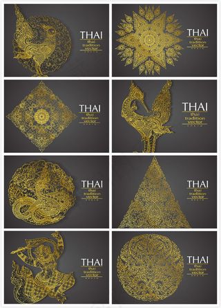泰国传统底纹