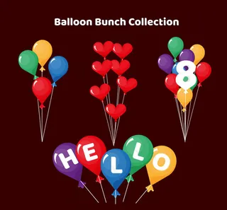 4款创意气球束