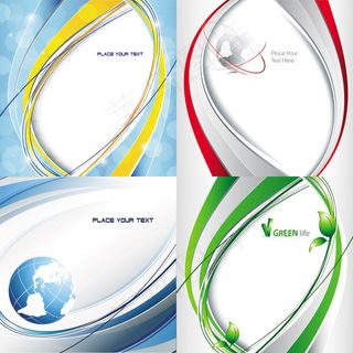 动感流线背景,背景元素