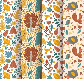 秋季动植物背景 秋季动植物背景